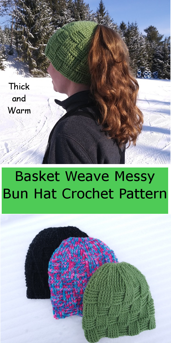 thick-and-warm-crochet-hat-messy-bun-pattern