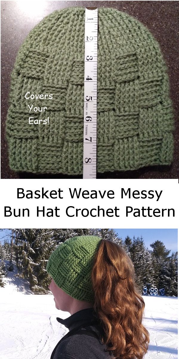 basketweave-ponytail-hat-beanie-crochet-pattern