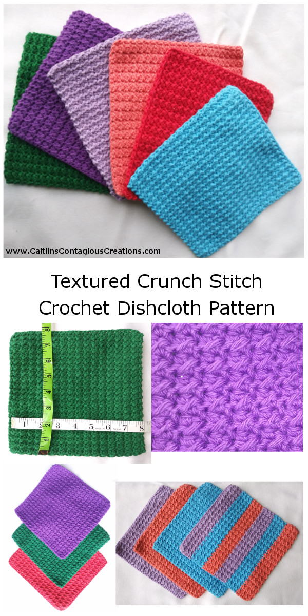 Textured-Dishcloth-Crochet-Pattern