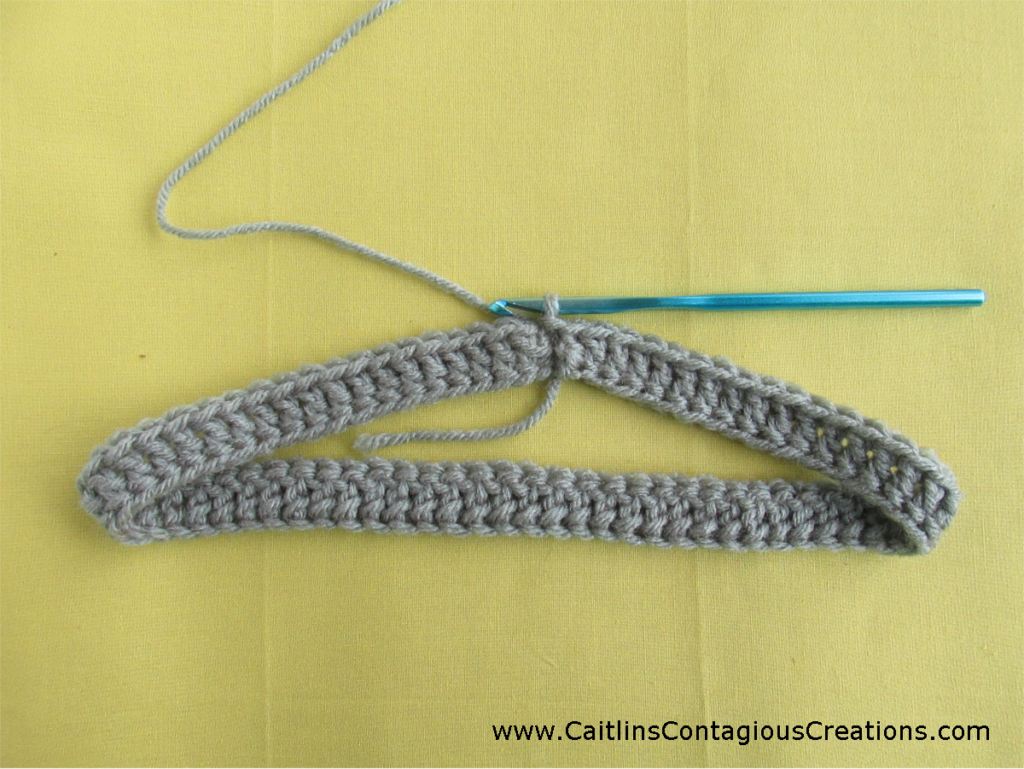 Basket Weave Ear Warmer Crochet Pattern - Caitlin's Contagious Creations