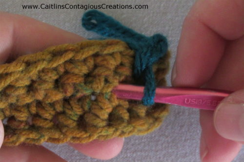 Spike Stitch Crochet Free Lesson | Caitlin's Contagious Creations