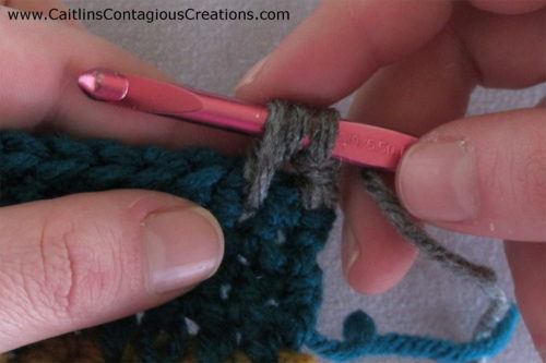 Spike Stitch Crochet Free Lesson | Caitlin's Contagious Creations