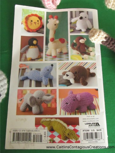 back cover of amigurumi collection book