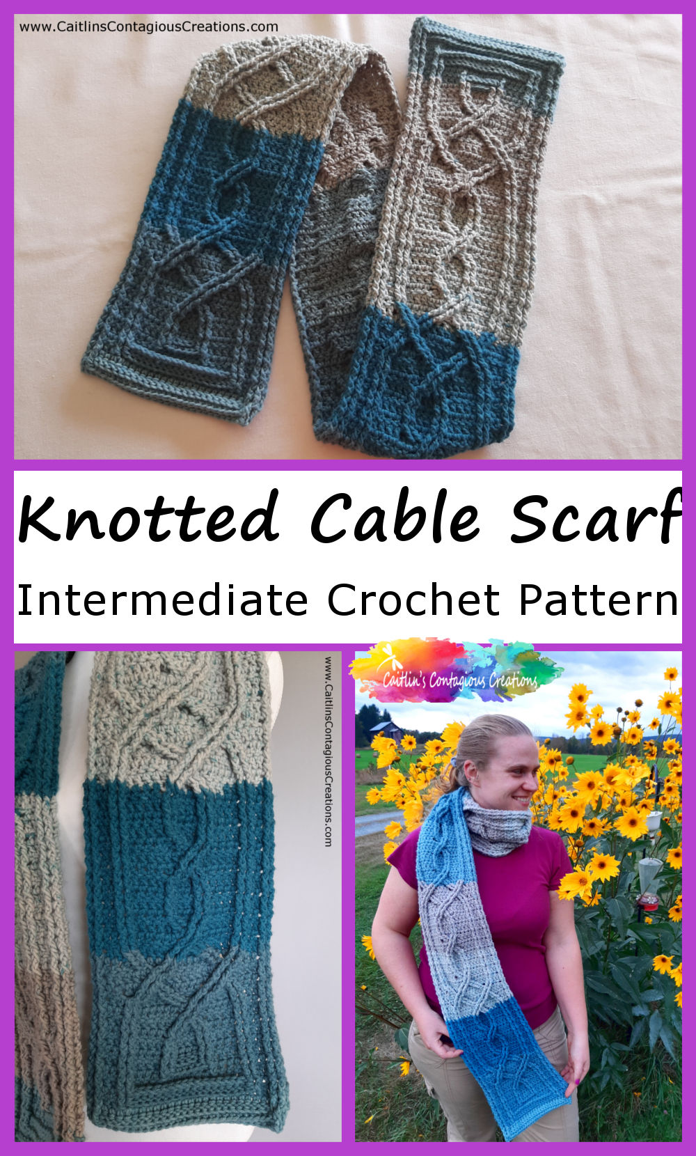 Annie's Elegant Cable Shawl Crochet Pattern
