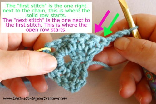 Tip #3 to help complete the beginner triangle shawl crochet pattern.