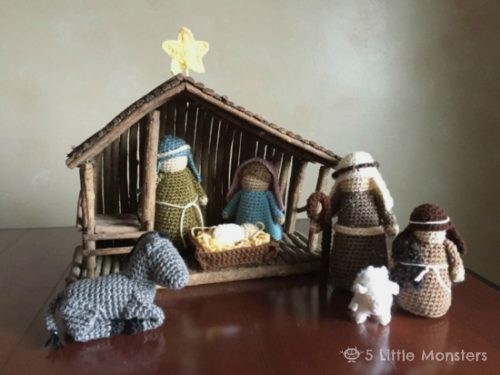 Nativity Set Quick Holiday Crochet Pattern