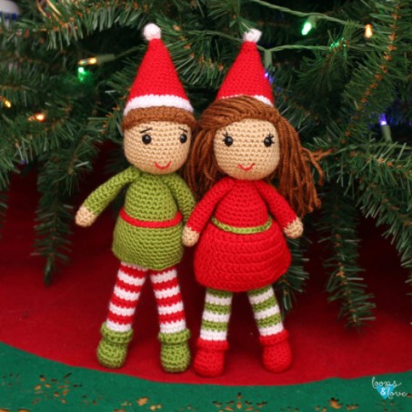 Amigurumi Elf Quick Holiday Crochet Pattern