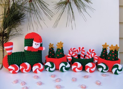 paid holiday train set Quick Holiday Crochet Pattern