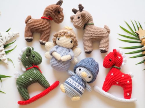 amigurumi ornaments Quick Holiday Crochet Pattern