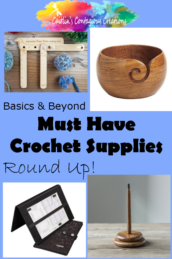 essential beginner crochet supplies to get started and learn crochet